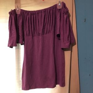 Arden B. Off the shoulder top